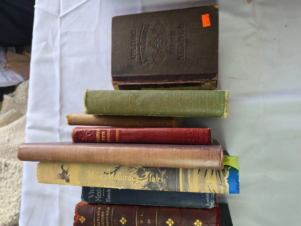 Collection of Antique and Vintage Books, Mixed Subjects - 8