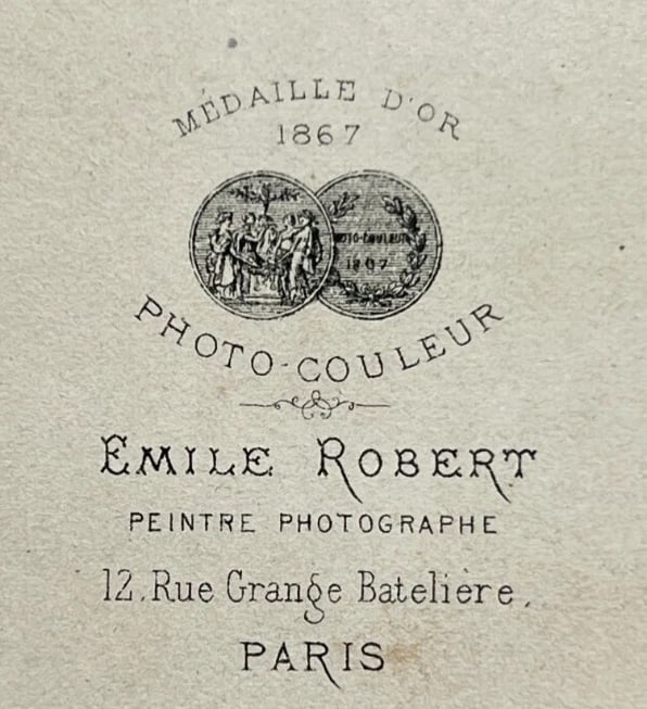Antique CDV Photograph – Robert, Emile (1830-1924) Photographe Portrait - 7