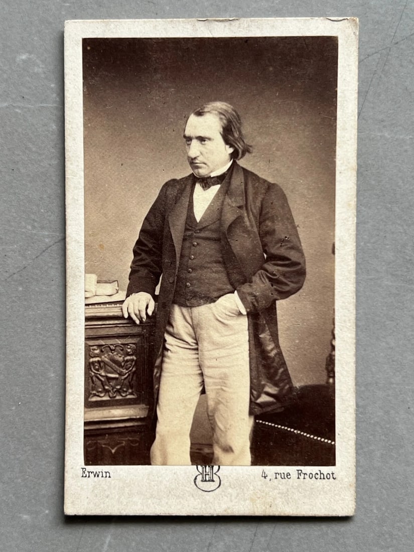 CDV Photo – Ernest Renan Writer, Photograph 19th century - 2