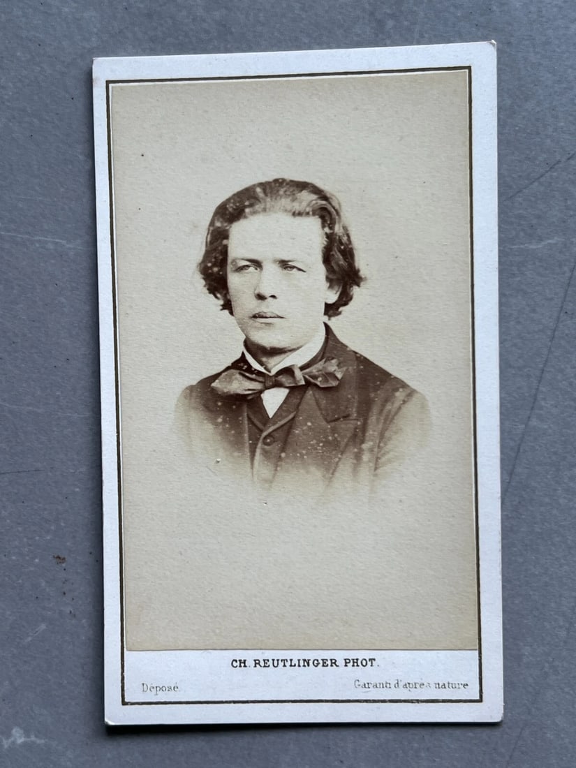 CDV Photo – Anton Rubinstein, Sarony and one Reutlinger Photograph 19th century - 2