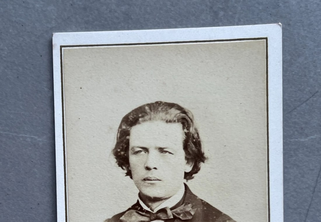 CDV Photo – Anton Rubinstein, Sarony and one Reutlinger Photograph 19th century - 3