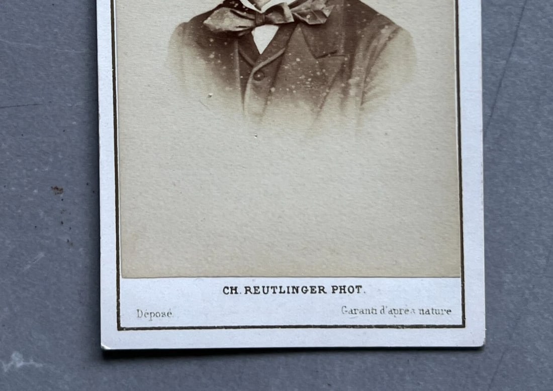 CDV Photo – Anton Rubinstein, Sarony and one Reutlinger Photograph 19th century - 4