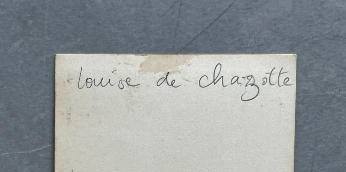 CDV Photo de Chazotte - Ardèche Château Photograph 19th century - 7