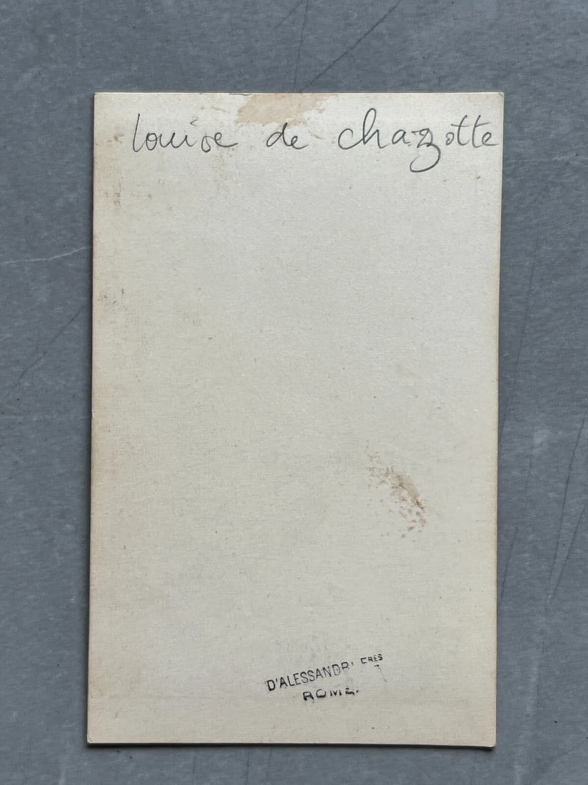 CDV Photo de Chazotte - Ardèche Château Photograph 19th century - 8