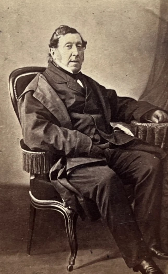 CDV Photo Portrait Composer Gioachino Antonio Rossini Photograph 19th century: Title: CDV Photo Portrait Composer Gioachino Antonio Rossini Photograph 19th century Description: CDV format albumen print mounted on cardboard Reserve: $190.00 Shipping: Domestic: Flat-rate of $20.