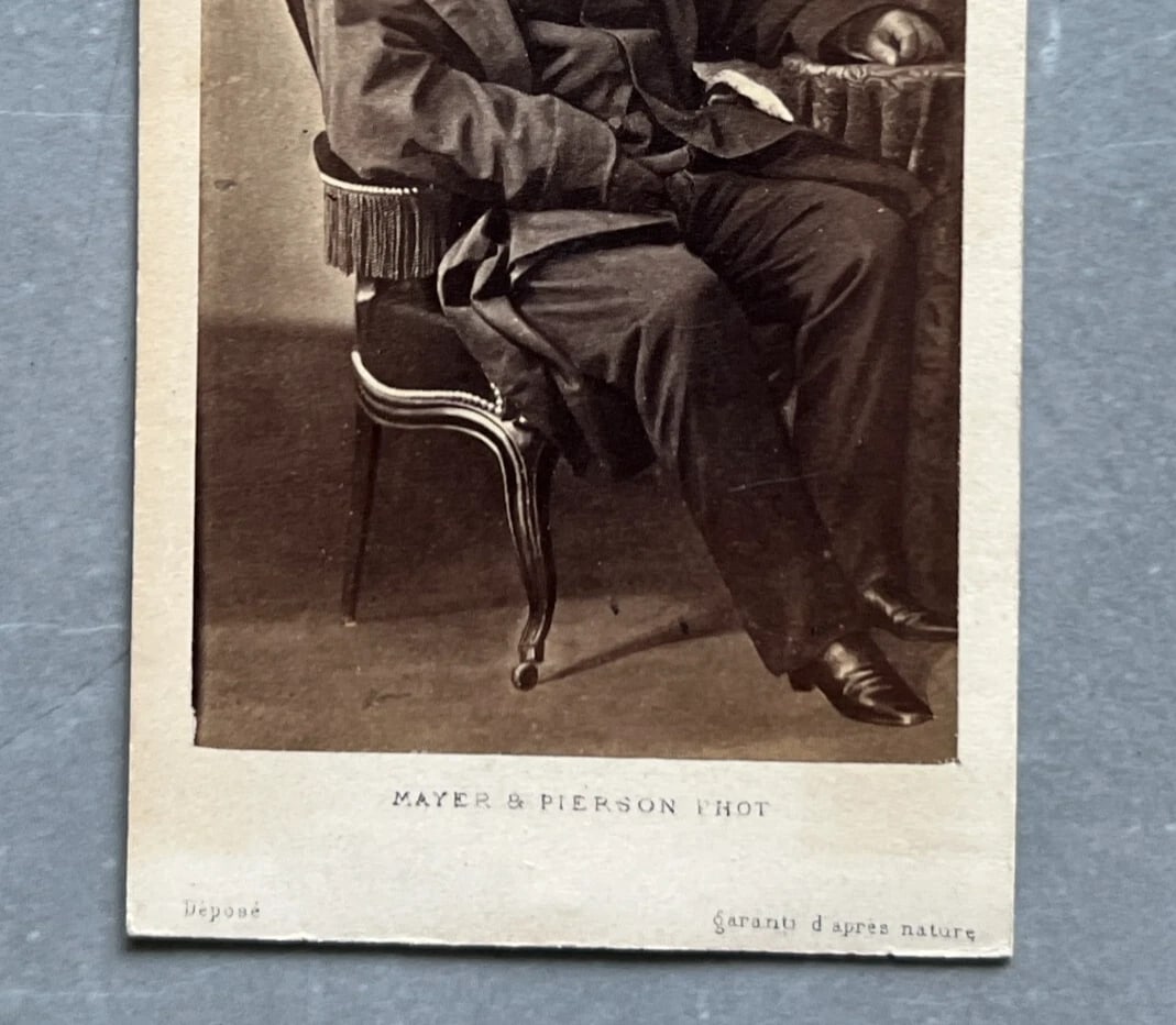 CDV Photo Portrait Composer Gioachino Antonio Rossini Photograph 19th century - 4