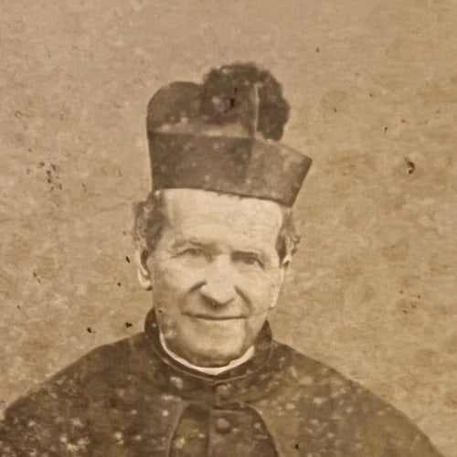 Don Bosco Giovani Portrait CDV Photo Albumen c.1888 - 3