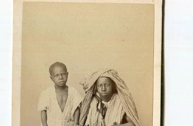 Orientalist Children – Alary & Geiser, Tunis Studio CDV Photo c. 1870 - 3