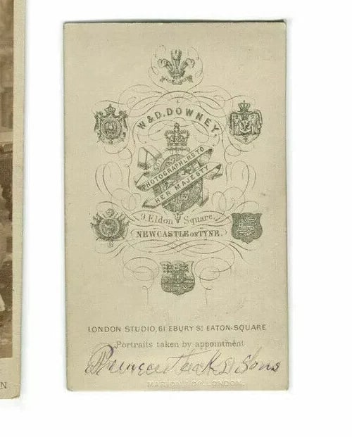 DOWNE Francis Duke of Teck and sons Francis von Hohenstein CDV Photographs 1865 - 3