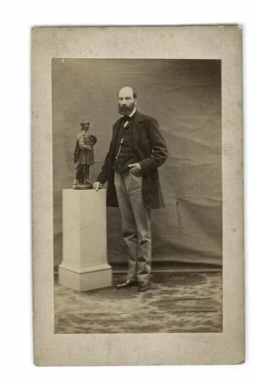MASON - Francois d'Orlean, Prince of Joinville - CDV Vintage Photographs c. 1875 - 2