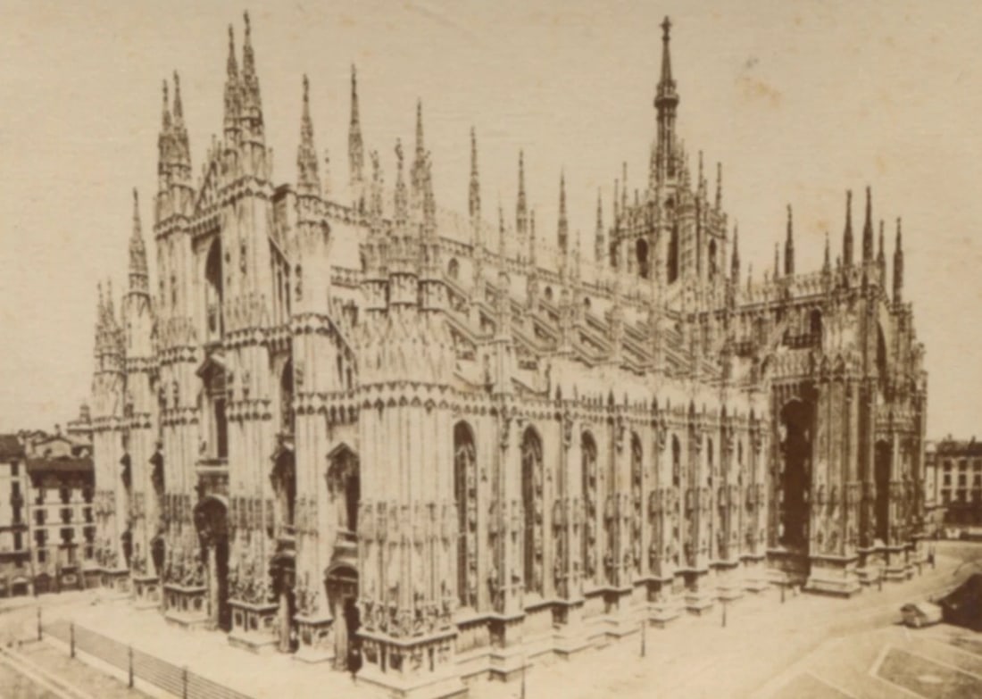 Giacomo BROGI 1822-1881 Duomo di Milano - Antique CDV Photographs: Title: Giacomo BROGI 1822-1881 Duomo di Milano - Antique CDV Photographs Description: Albumen print mounted on CDV card Dimension: Approx 6.3 x 10.3cm Reserve: $40.00 Shipping: Domestic: F