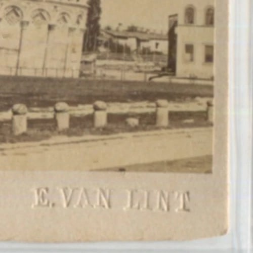 Enrico VAN LINT 1808-1884 Pisa Il Campanile - Antique CDV Photographs - 6