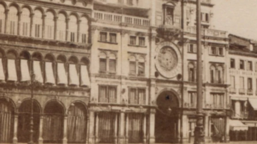 Giacomo BROGI 1822-1881 Venezia Clock Tower - Antique CDV Photographs - 4