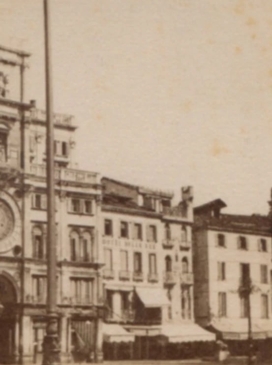 Giacomo BROGI 1822-1881 Venezia Clock Tower - Antique CDV Photographs - 5