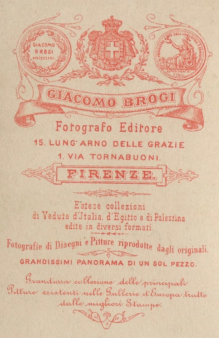 Giacomo BROGI 1822-1881 Venezia Clock Tower - Antique CDV Photographs - 7