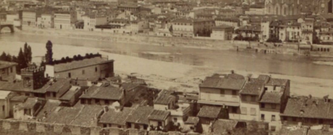 Giacomo BROGI 1822-1881 Italy Florence Panorama - Antique CDV Photographs - 4