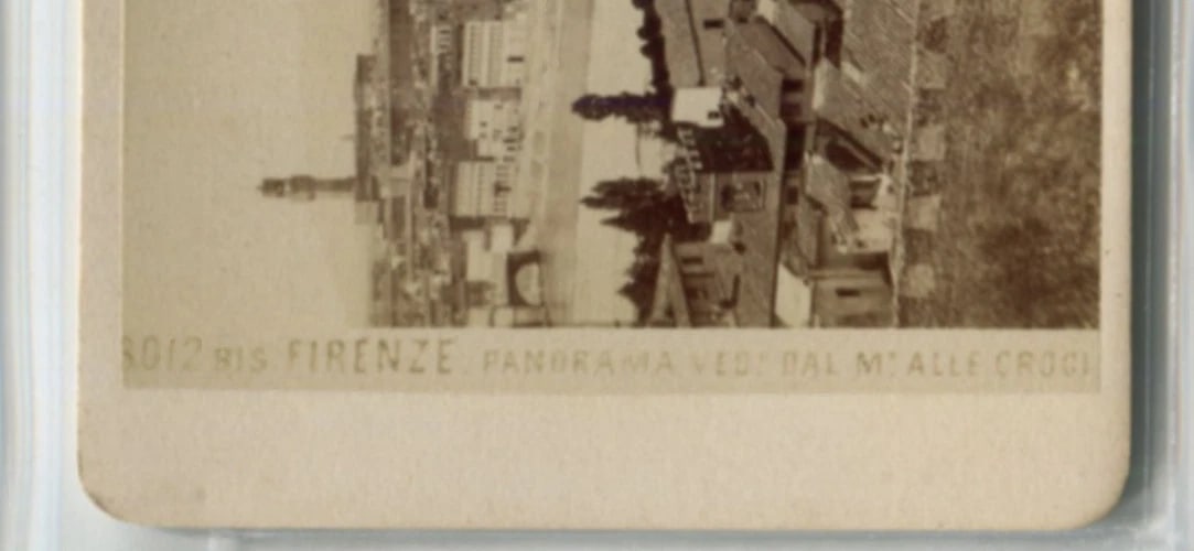 Giacomo BROGI 1822-1881 Italy Florence Panorama - Antique CDV Photographs - 5