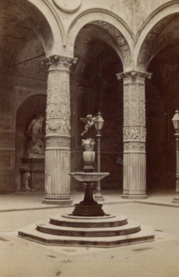 Palazzo Vecchio Italy Firenze - Antique CDV Photographs: Title: Palazzo Vecchio Italy Firenze - Antique CDV Photographs Description: Albumen print mounted on CDV card Dimension: Approx 6.3 x 10.3cm Reserve: $45.00 Shipping: Domestic: Flat-rate o