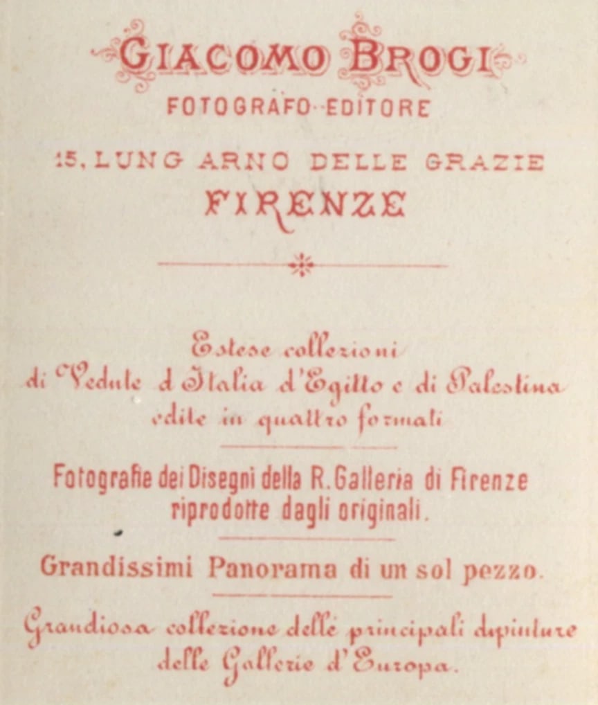 Giacomo BROGI 1822-1881 Pompei Italia - Antique CDV Photographs - 7