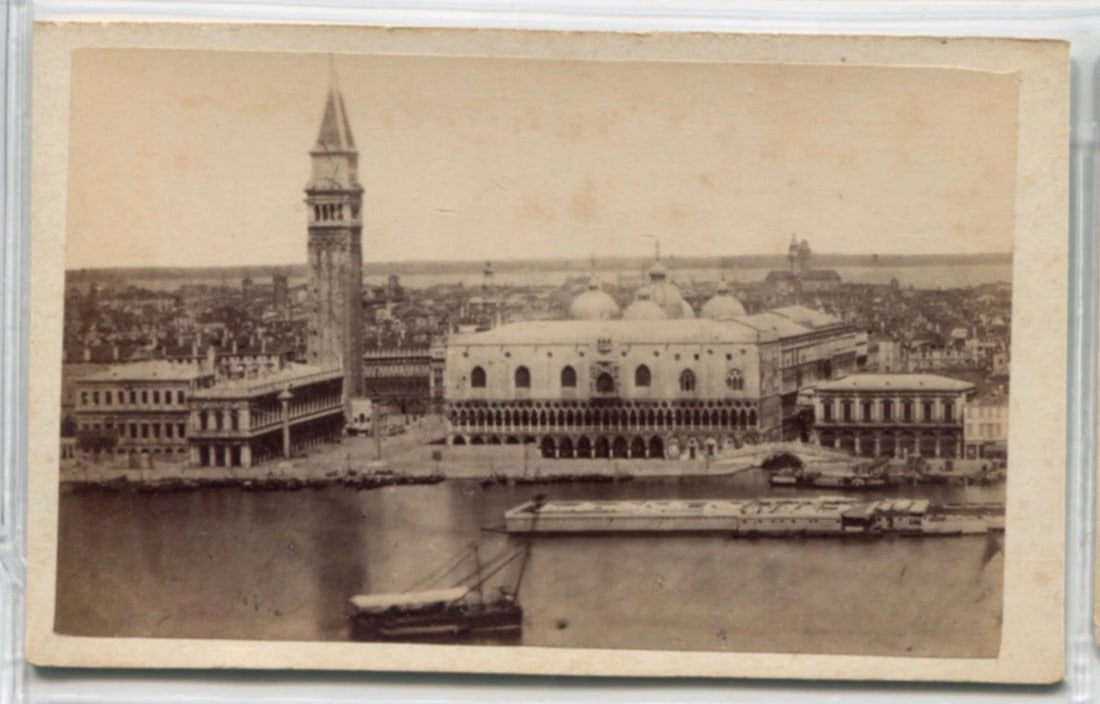 Palazzo Barbaro Venezia Italy - Antique CDV Photographs - 4