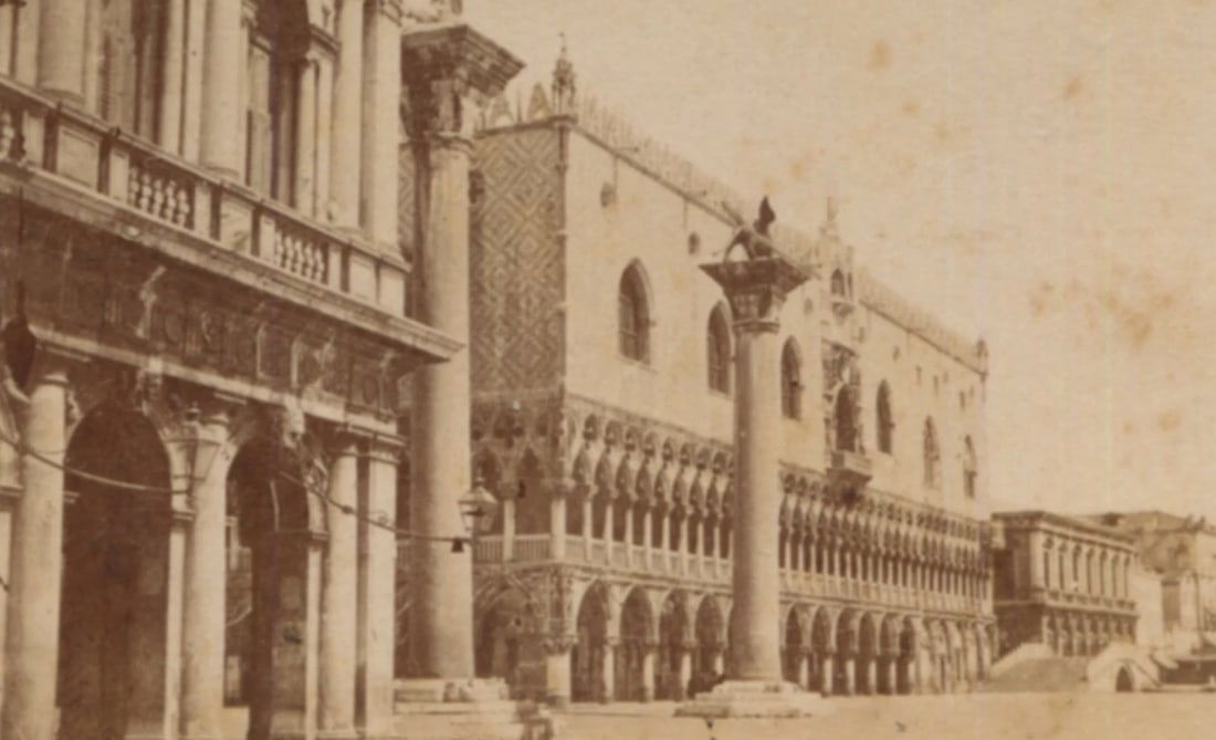 Doge's Palace Italy Venezia - Antique CDV Photographs: Title: Doge's Palace Italy Venezia - Antique CDV Photographs Description: Albumen print mounted on CDV card Dimension: Approx 6.3 x 10.3cm Reserve: $40.00 Shipping: Domestic: Flat-rate of $20.00 to