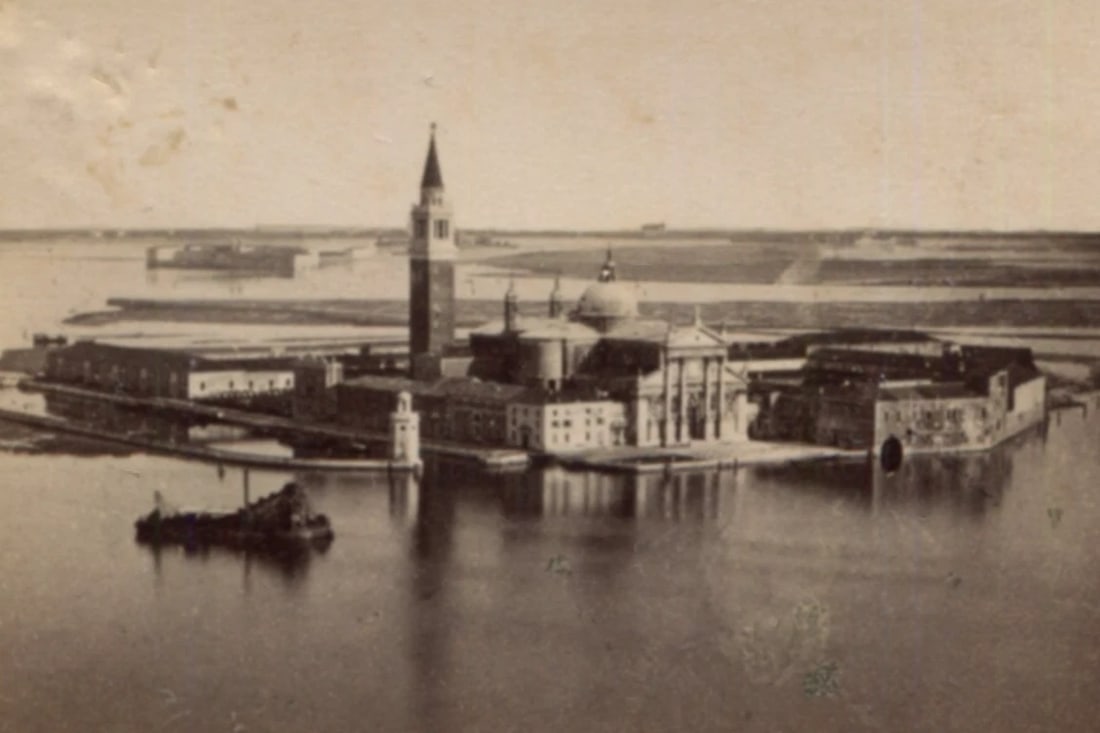 1870 Island San Giorgio Venezia Italy - Antique CDV Photographs: Title: 1870 Island San Giorgio Venezia Italy - Antique CDV Photographs Description: Albumen print mounted on CDV card Dimension: Approx 6.3 x 10.3cm Reserve: $40.00 Shipping: Domestic: Fla