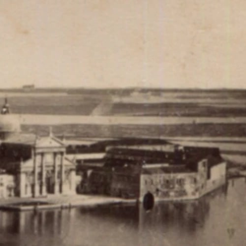 1870 Island San Giorgio Venezia Italy - Antique CDV Photographs - 5