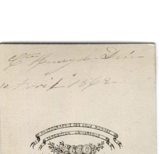 Ferret Nice Comte Henri de Drée - Antique CDV Photographs - 6