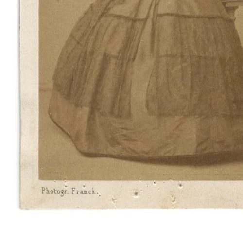 Marquise de Talhouët Portrait Royal - Antique CDV Photographs - 5