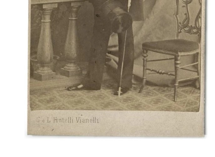 Vianelli - Comte de Monti Portrait - Antique CDV Photographs - 4
