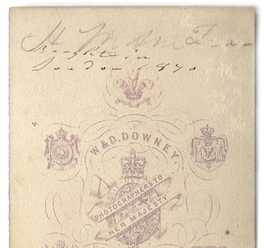 Queen Victoria Albumen - CDV Photo c. 1870 British Royalty - 6