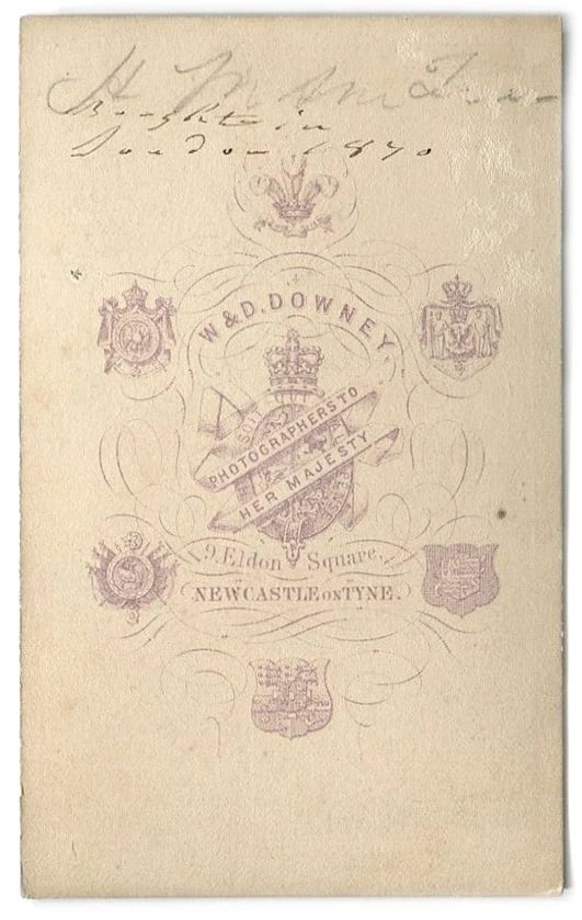 Queen Victoria Albumen - CDV Photo c. 1870 British Royalty - 8