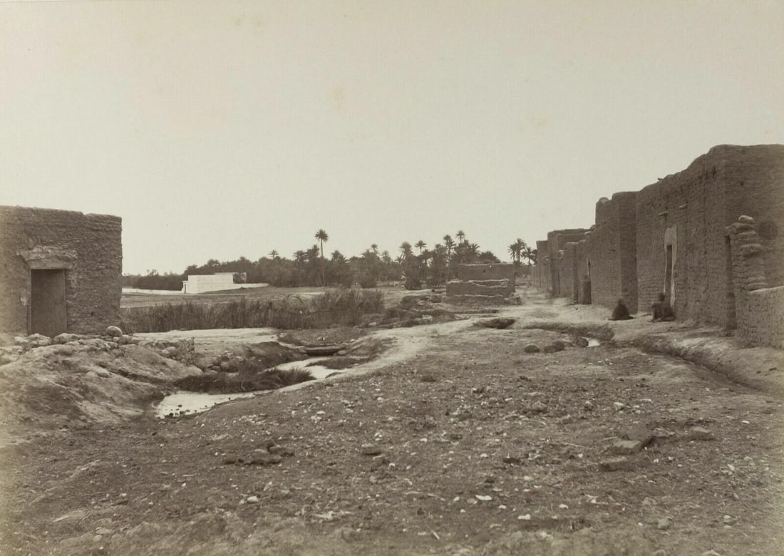 1880 Village Landsacape Biskra Algeria - Vintage Photographs Albumen: Title: 1880 Village Landsacape Biskra Algeria - Vintage Photographs Albumen Description: 25 x 17,5 cm / 9.84 x 6.88 inches Reserve: $70.00 Shipping: Domestic: Flat-rate of $20.00 to anywhere wi
