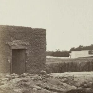 1880 Village Landsacape Biskra Algeria - Vintage Photographs Albumen - 2