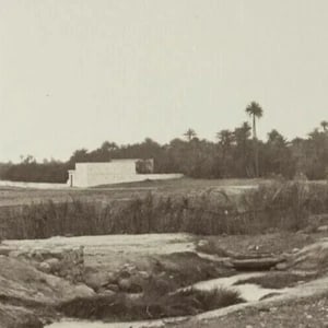1880 Village Landsacape Biskra Algeria - Vintage Photographs Albumen - 3