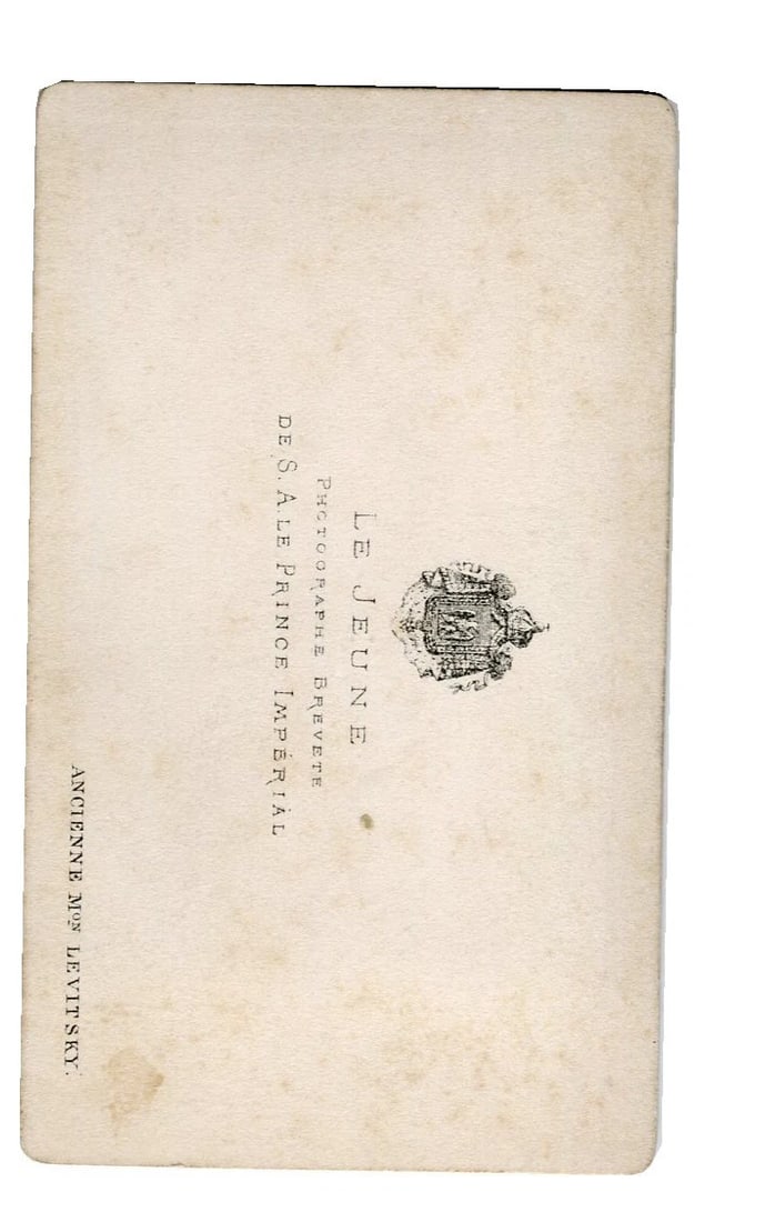 Margarida Carlos de Bourbon-Parma – Albumen Portrait CDV Photograph - 7