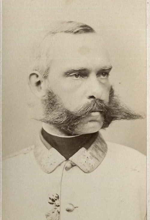 François Joseph Empereur Autriche Portrait - Cabinet Photo CDV: Title: François Joseph Empereur Autriche Portrait - Cabinet Photo CDV Description: Albumen print mounted on a cabinet card Reserve: $220.00 Shipping: Domestic: Flat-rate of $20.00 to anywh