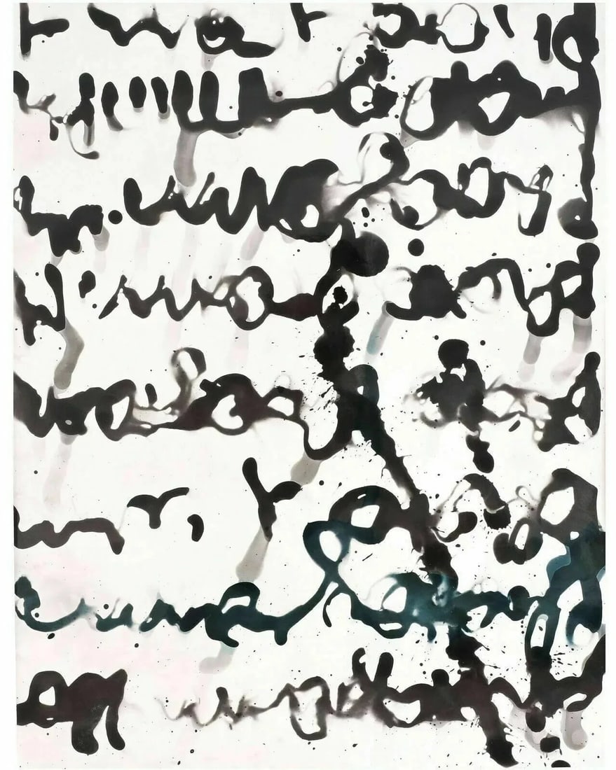 MARGIT-MARINA MARNUL Ink Abstration Photography Vintage circa 1980 - 3