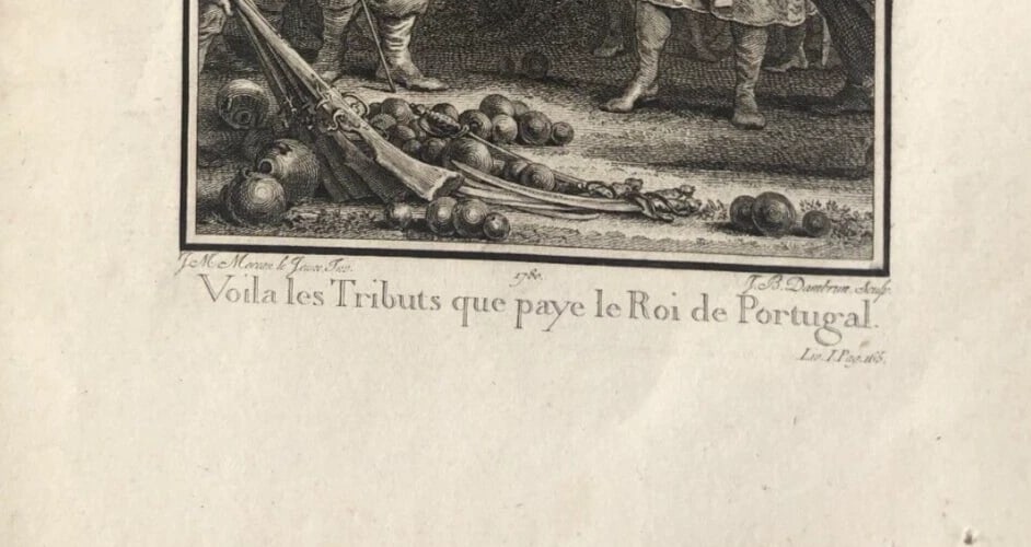 Antique Etching Original Pierre BAQUOY, Jean-Michel MOREAU Travel, History - 11