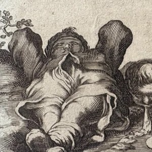 Antique Original Etching Pieter I DE JODE (c.1570-1634) - 5