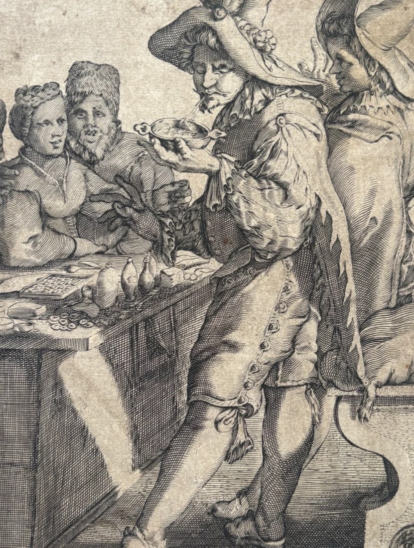 Antique Original Etching Pieter I DE JODE (c.1570-1634): Title: Antique Original Etching Pieter I DE JODE (c.1570-1634) Description: Engraving on paper 19.5 x 14,5 cm Reserve: $400.00 Shipping: Domestic: Flat-rate of $20.00 to anywhere within the