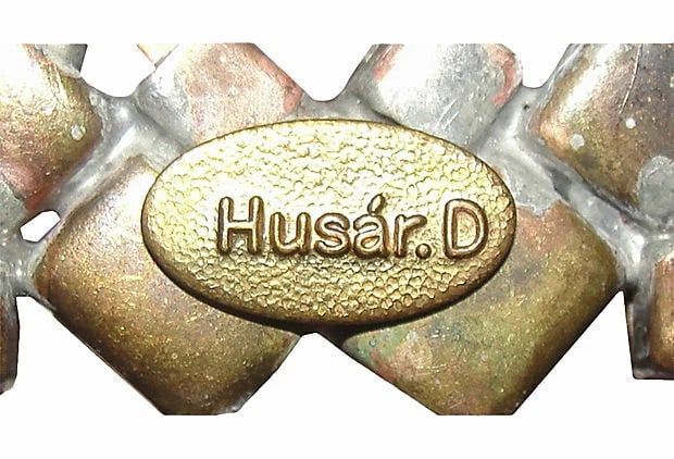 Husar D. Czech Red Rhinestone Festoon Necklace - 8