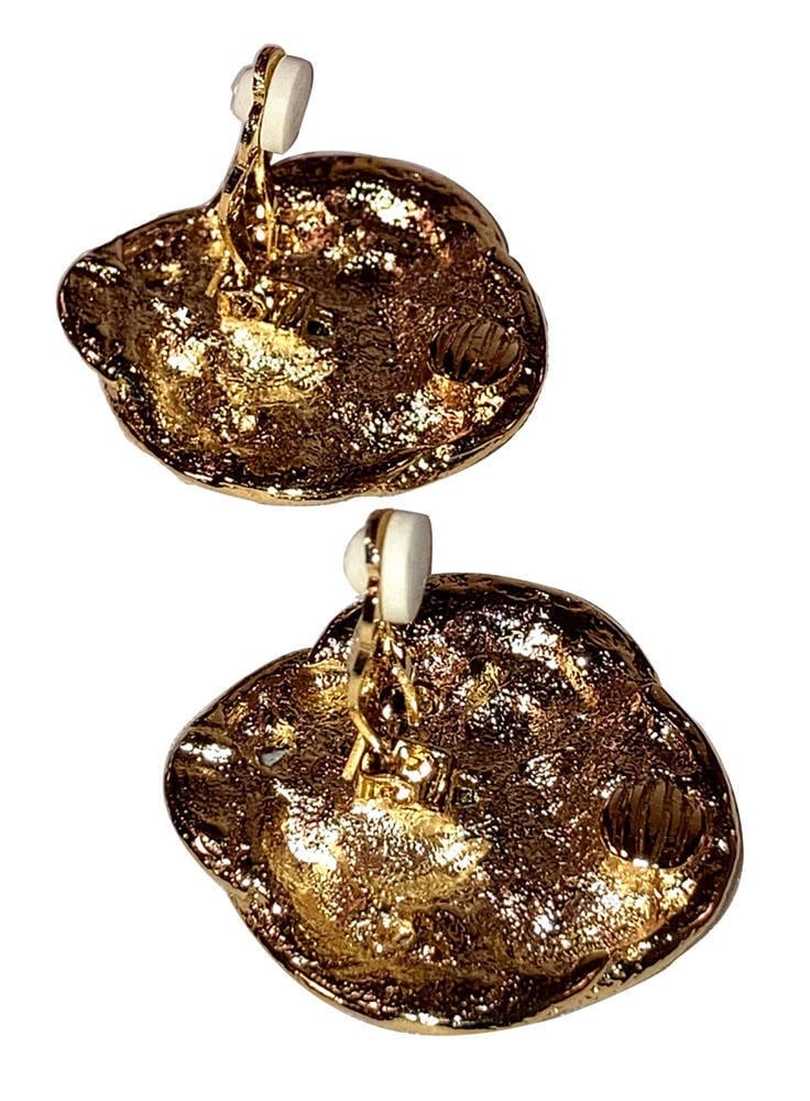 Givenchy Interlocking Rope Goldtone Earrings - 5