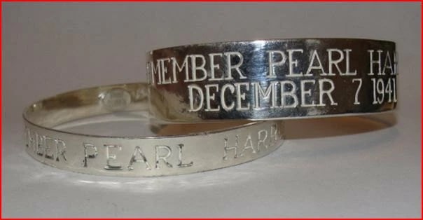 Antiqued Sterling Silver Men's Pearl Harbor Cuff Bracelet Alberto Juan - 5