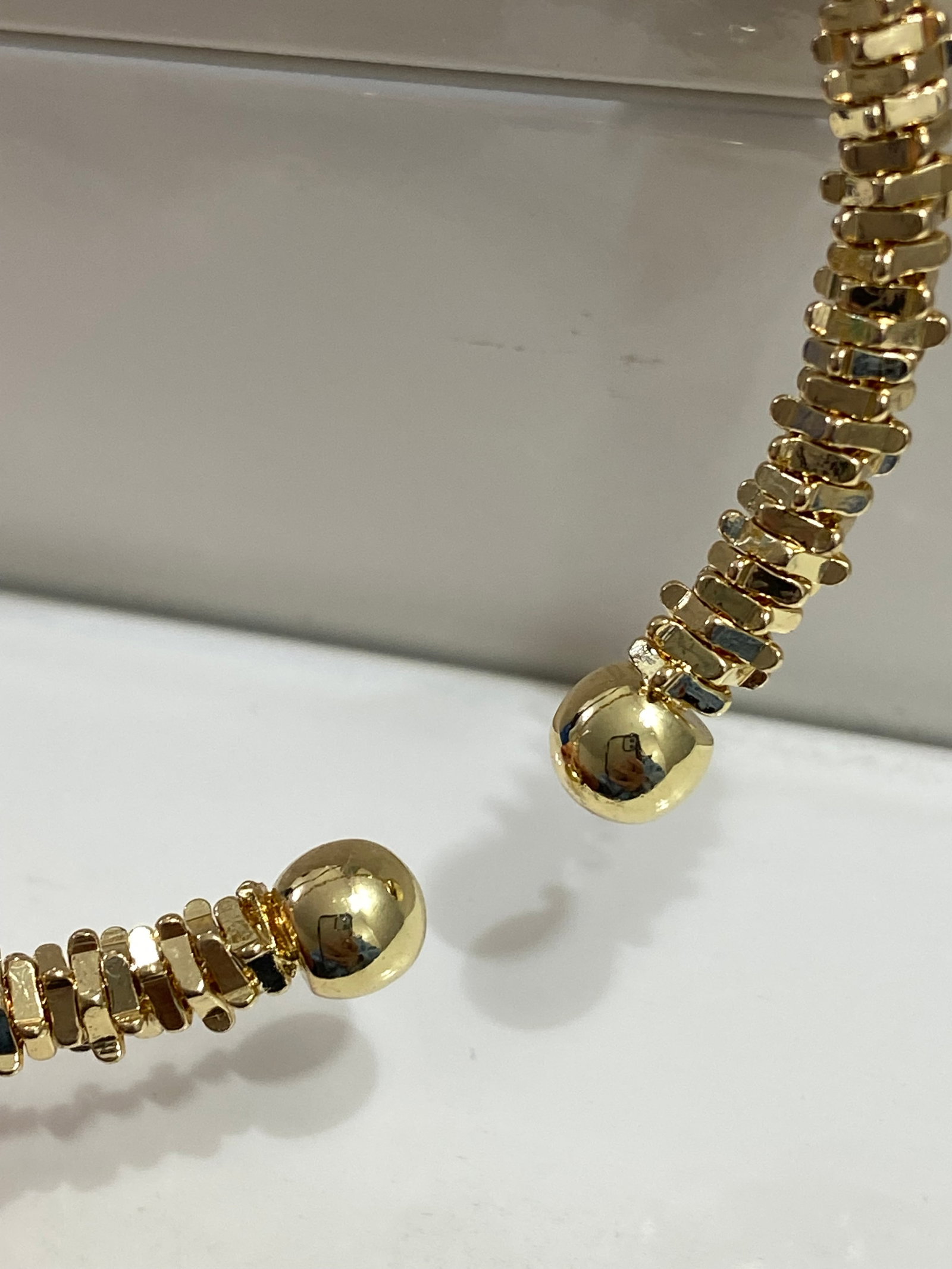 Golden Dragon Bone Style Massage Bracelet for Wrist - 5