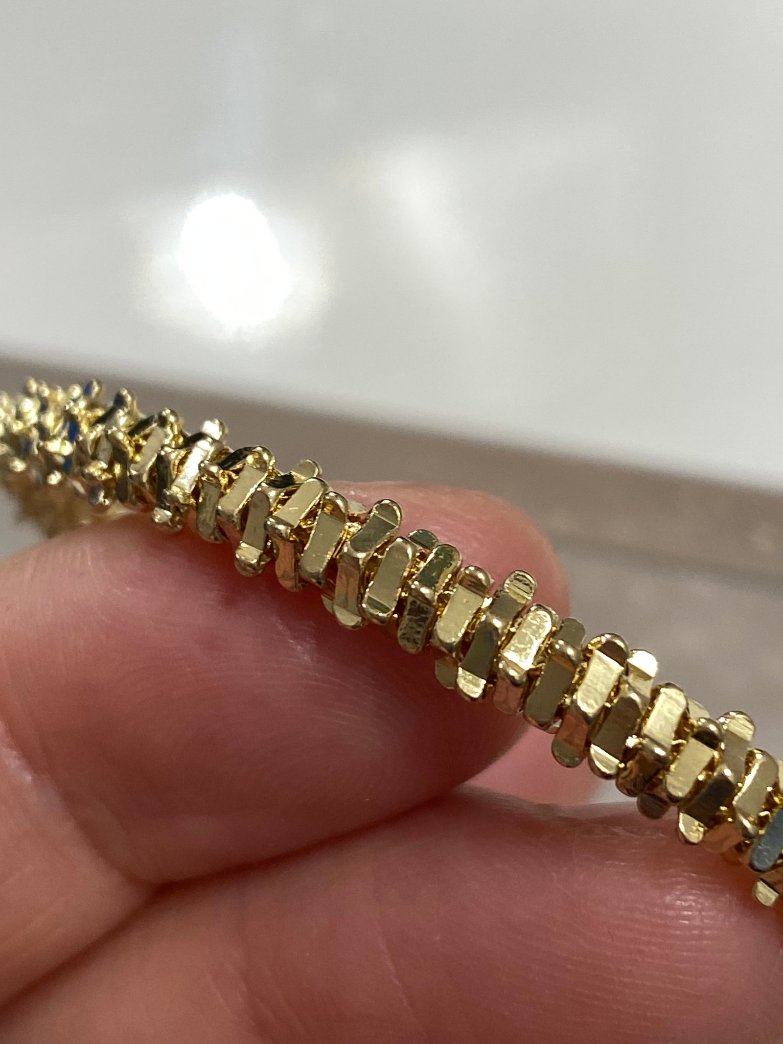 Golden Dragon Bone Style Massage Bracelet for Wrist - 7