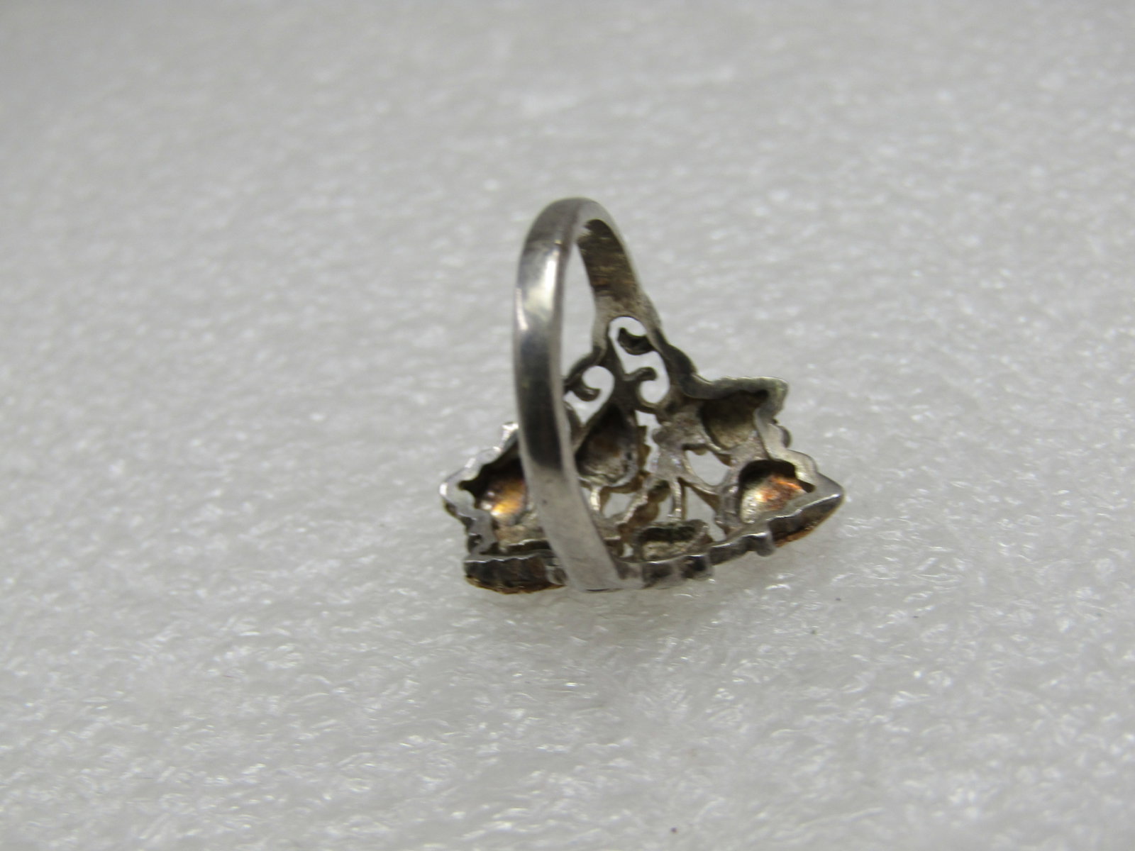 Vintage 10kt and Sterling Black Hills Gold Ring, Sz. 6 - 6