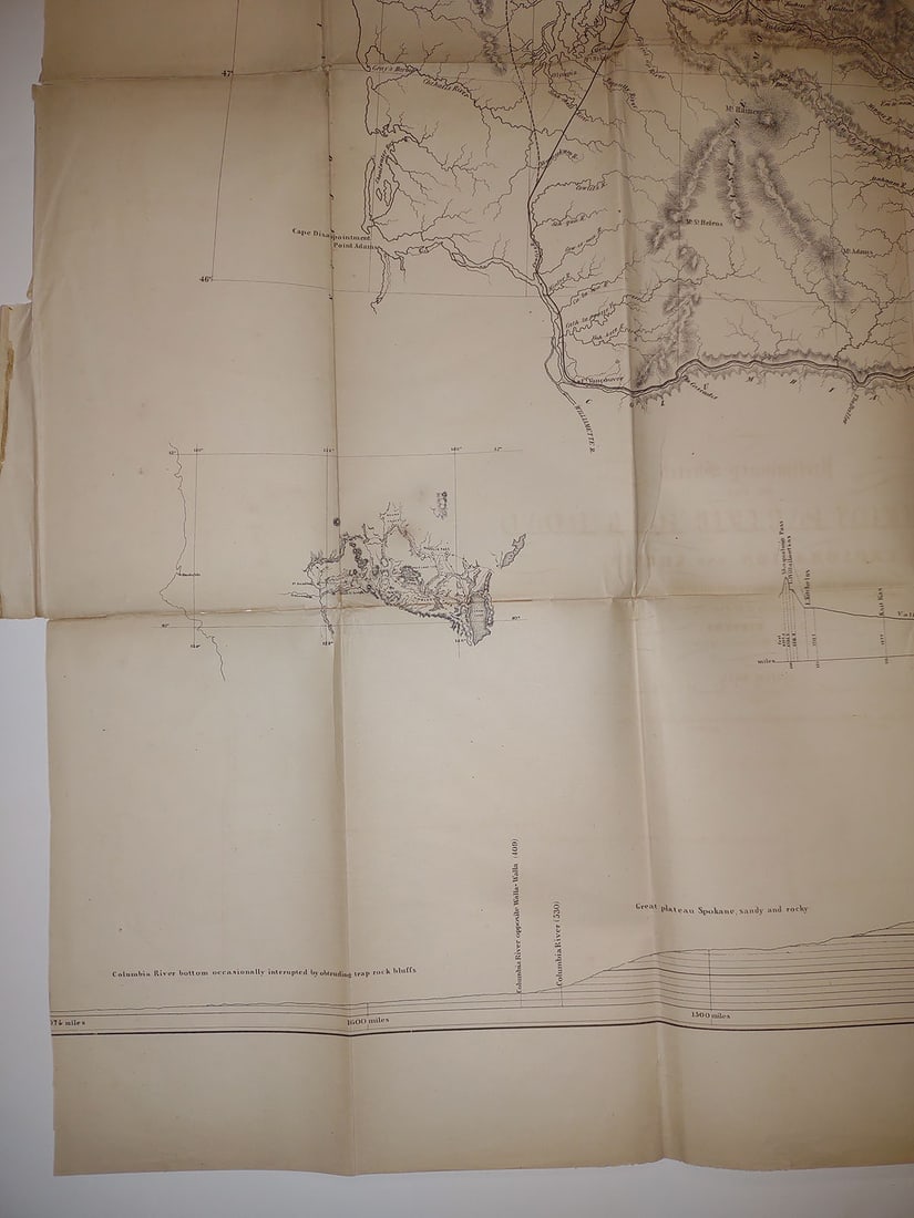 Preliminary Sketch of the Northern Pacific Rail Road Exploration and Survey from the Rocky Mountains - 4