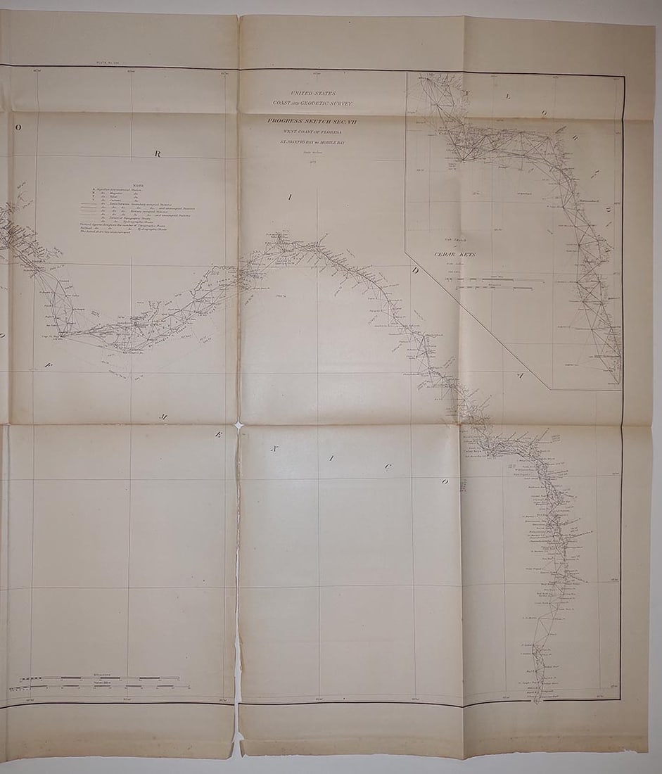 Progress Sketch Sec. VII West Coast of Florida St. Joseph's Bay to Mobile Bay ... 1879 - 4