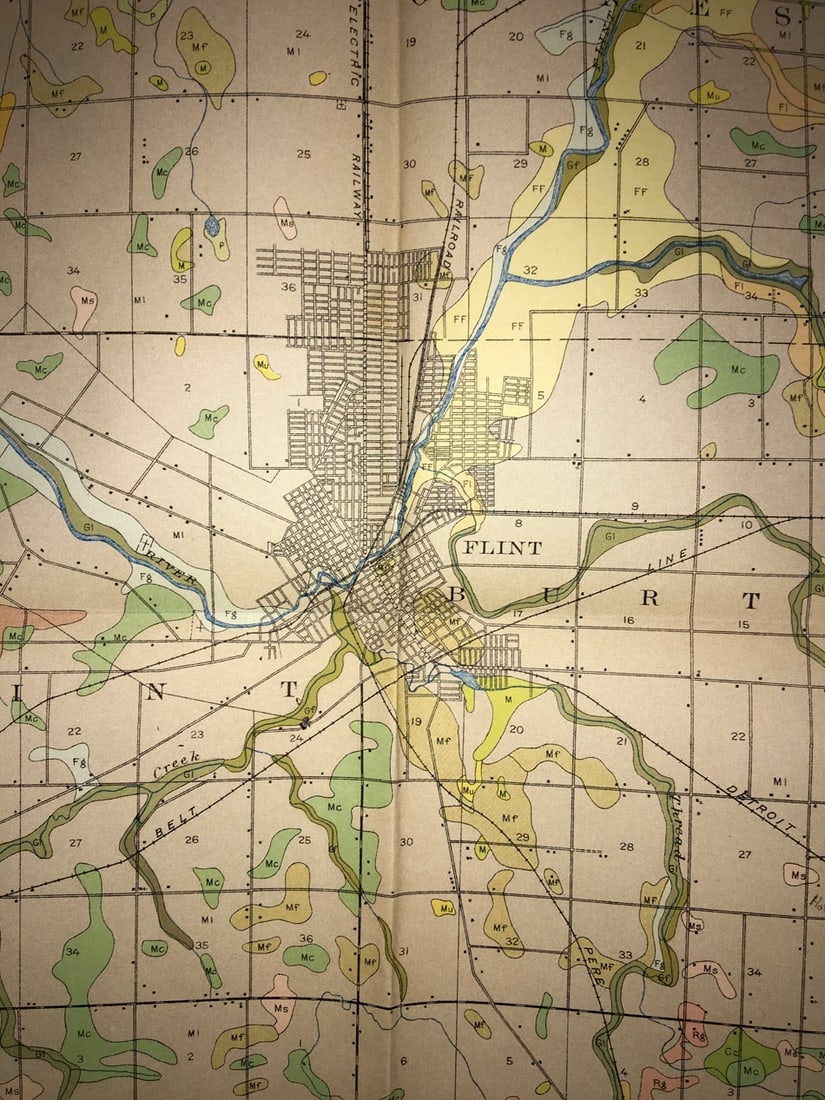 Soil Map. Michigan Genesee Sheet. - 2